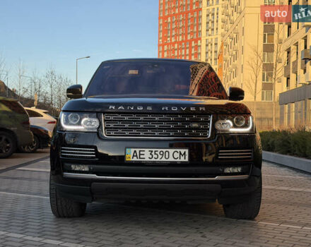 Черный Ленд Ровер Рендж Ровер, объемом двигателя 4.37 л и пробегом 112 тыс. км за 54900 $, фото 2 на Automoto.ua