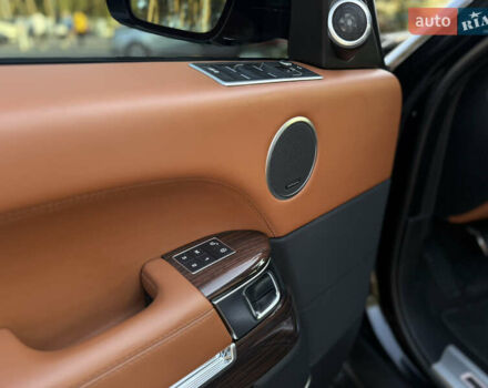 Черный Ленд Ровер Рендж Ровер, объемом двигателя 4.37 л и пробегом 199 тыс. км за 37500 $, фото 11 на Automoto.ua