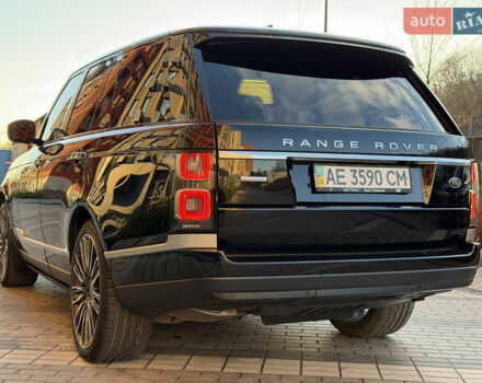 Черный Ленд Ровер Рендж Ровер, объемом двигателя 4.37 л и пробегом 112 тыс. км за 54900 $, фото 12 на Automoto.ua