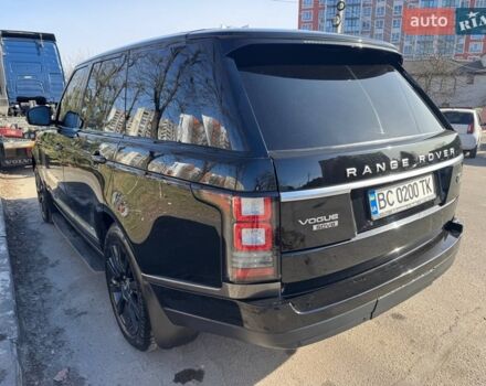 Черный Ленд Ровер Рендж Ровер, объемом двигателя 4.37 л и пробегом 245 тыс. км за 38000 $, фото 8 на Automoto.ua