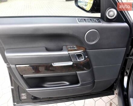 Черный Ленд Ровер Рендж Ровер, объемом двигателя 3 л и пробегом 110 тыс. км за 29500 $, фото 14 на Automoto.ua