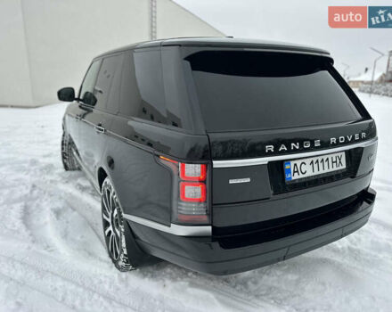 Черный Ленд Ровер Рендж Ровер, объемом двигателя 4.37 л и пробегом 229 тыс. км за 42900 $, фото 58 на Automoto.ua