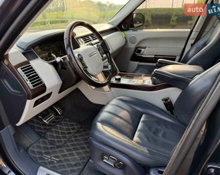 Чорний Ленд Ровер Рендж Ровер, об'ємом двигуна 2.99 л та пробігом 150 тис. км за 39500 $, фото 22 на Automoto.ua