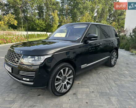 Черный Ленд Ровер Рендж Ровер, объемом двигателя 4.37 л и пробегом 229 тыс. км за 42900 $, фото 8 на Automoto.ua