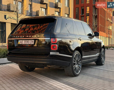 Черный Ленд Ровер Рендж Ровер, объемом двигателя 4.37 л и пробегом 112 тыс. км за 54900 $, фото 8 на Automoto.ua