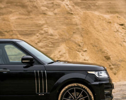 Черный Ленд Ровер Рендж Ровер, объемом двигателя 5 л и пробегом 129 тыс. км за 50000 $, фото 7 на Automoto.ua