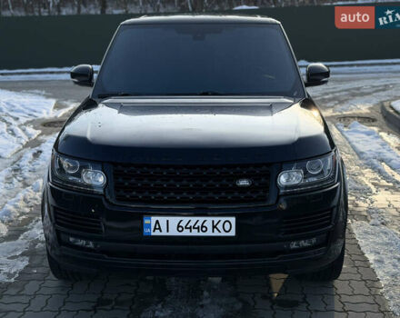 Черный Ленд Ровер Рендж Ровер, объемом двигателя 3 л и пробегом 110 тыс. км за 31500 $, фото 11 на Automoto.ua