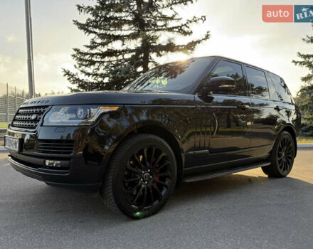 Черный Ленд Ровер Рендж Ровер, объемом двигателя 4.37 л и пробегом 199 тыс. км за 37500 $, фото 1 на Automoto.ua