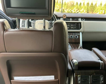 Черный Ленд Ровер Рендж Ровер, объемом двигателя 4.37 л и пробегом 229 тыс. км за 42900 $, фото 29 на Automoto.ua