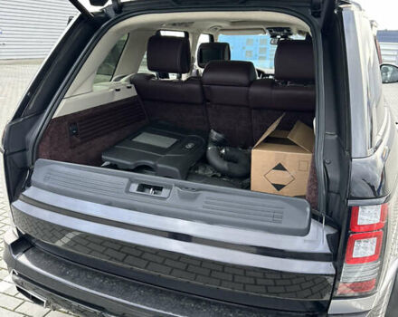 Черный Ленд Ровер Рендж Ровер, объемом двигателя 4.37 л и пробегом 214 тыс. км за 32000 $, фото 10 на Automoto.ua