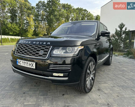 Черный Ленд Ровер Рендж Ровер, объемом двигателя 4.37 л и пробегом 229 тыс. км за 42900 $, фото 7 на Automoto.ua