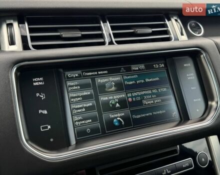 Чорний Ленд Ровер Рендж Ровер, об'ємом двигуна 5 л та пробігом 140 тис. км за 35990 $, фото 33 на Automoto.ua