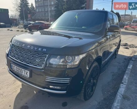 Черный Ленд Ровер Рендж Ровер, объемом двигателя 4.37 л и пробегом 245 тыс. км за 38000 $, фото 2 на Automoto.ua
