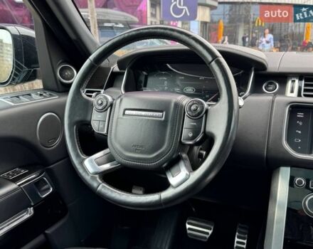 Чорний Ленд Ровер Рендж Ровер, об'ємом двигуна 5 л та пробігом 140 тис. км за 35990 $, фото 30 на Automoto.ua
