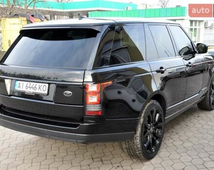 Черный Ленд Ровер Рендж Ровер, объемом двигателя 3 л и пробегом 110 тыс. км за 29500 $, фото 6 на Automoto.ua