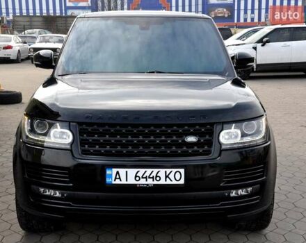 Черный Ленд Ровер Рендж Ровер, объемом двигателя 3 л и пробегом 110 тыс. км за 29500 $, фото 2 на Automoto.ua