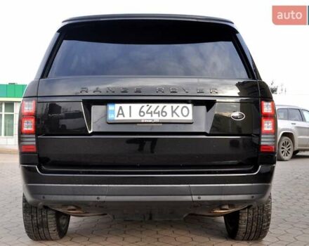 Черный Ленд Ровер Рендж Ровер, объемом двигателя 3 л и пробегом 110 тыс. км за 29500 $, фото 9 на Automoto.ua