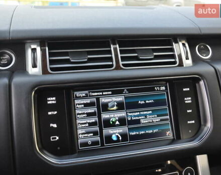 Черный Ленд Ровер Рендж Ровер, объемом двигателя 3 л и пробегом 110 тыс. км за 29500 $, фото 45 на Automoto.ua