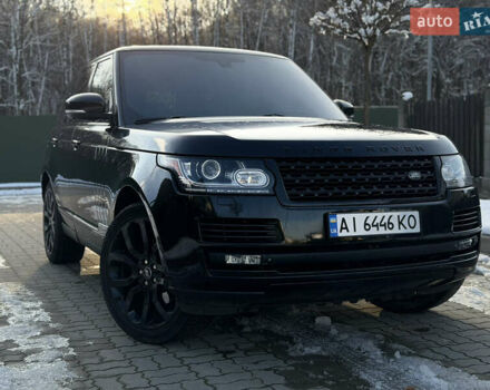 Черный Ленд Ровер Рендж Ровер, объемом двигателя 3 л и пробегом 110 тыс. км за 31500 $, фото 3 на Automoto.ua