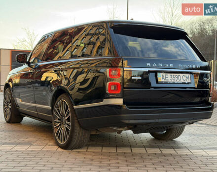 Черный Ленд Ровер Рендж Ровер, объемом двигателя 4.37 л и пробегом 112 тыс. км за 54900 $, фото 10 на Automoto.ua