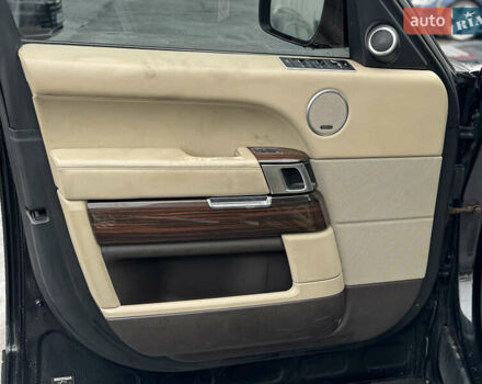 Черный Ленд Ровер Рендж Ровер, объемом двигателя 3 л и пробегом 195 тыс. км за 20800 $, фото 12 на Automoto.ua