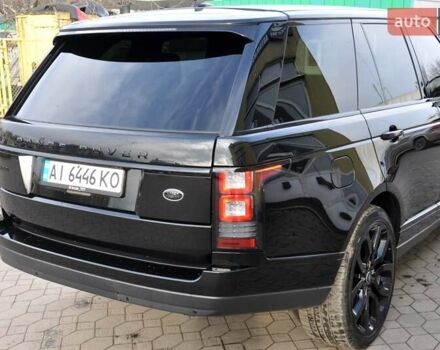 Черный Ленд Ровер Рендж Ровер, объемом двигателя 3 л и пробегом 110 тыс. км за 29500 $, фото 62 на Automoto.ua