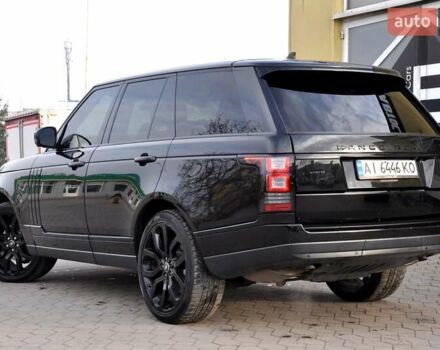 Черный Ленд Ровер Рендж Ровер, объемом двигателя 3 л и пробегом 110 тыс. км за 29500 $, фото 58 на Automoto.ua