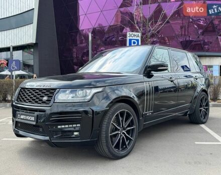 Чорний Ленд Ровер Рендж Ровер, об'ємом двигуна 5 л та пробігом 140 тис. км за 35990 $, фото 3 на Automoto.ua