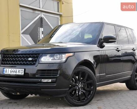 Черный Ленд Ровер Рендж Ровер, объемом двигателя 3 л и пробегом 110 тыс. км за 29500 $, фото 56 на Automoto.ua
