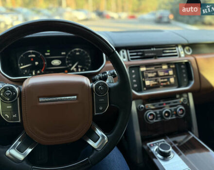 Черный Ленд Ровер Рендж Ровер, объемом двигателя 4.37 л и пробегом 199 тыс. км за 37500 $, фото 9 на Automoto.ua