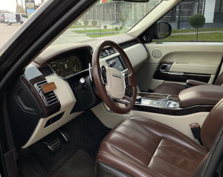 Чорний Ленд Ровер Рендж Ровер, об'ємом двигуна 4.4 л та пробігом 130 тис. км за 50000 $, фото 24 на Automoto.ua