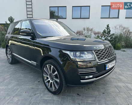 Черный Ленд Ровер Рендж Ровер, объемом двигателя 4.37 л и пробегом 229 тыс. км за 42900 $, фото 10 на Automoto.ua