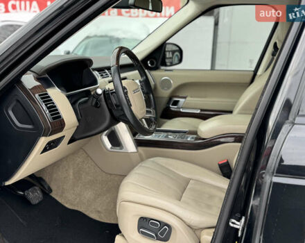 Черный Ленд Ровер Рендж Ровер, объемом двигателя 3 л и пробегом 231 тыс. км за 22500 $, фото 13 на Automoto.ua
