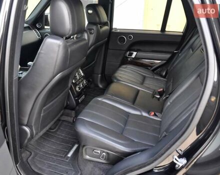 Черный Ленд Ровер Рендж Ровер, объемом двигателя 3 л и пробегом 110 тыс. км за 29500 $, фото 22 на Automoto.ua