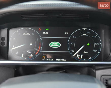 Черный Ленд Ровер Рендж Ровер, объемом двигателя 3 л и пробегом 110 тыс. км за 29500 $, фото 47 на Automoto.ua