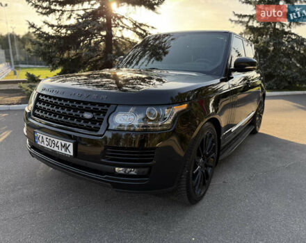 Черный Ленд Ровер Рендж Ровер, объемом двигателя 4.37 л и пробегом 199 тыс. км за 37500 $, фото 8 на Automoto.ua