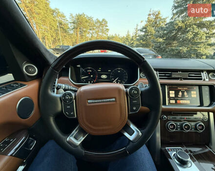 Черный Ленд Ровер Рендж Ровер, объемом двигателя 4.37 л и пробегом 199 тыс. км за 37500 $, фото 26 на Automoto.ua