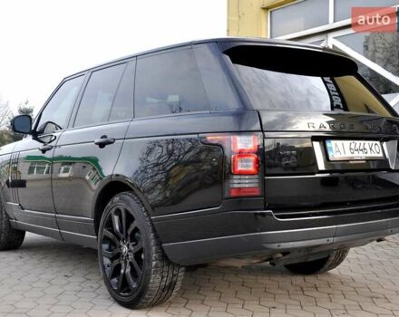 Черный Ленд Ровер Рендж Ровер, объемом двигателя 3 л и пробегом 110 тыс. км за 29500 $, фото 11 на Automoto.ua