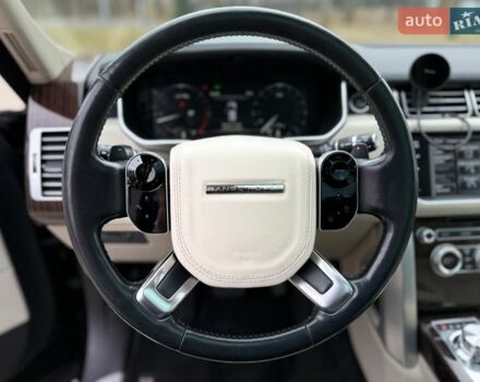 Черный Ленд Ровер Рендж Ровер, объемом двигателя 3 л и пробегом 179 тыс. км за 34900 $, фото 108 на Automoto.ua