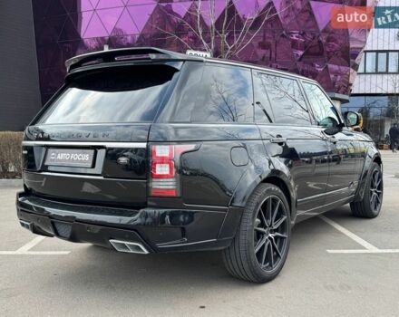 Чорний Ленд Ровер Рендж Ровер, об'ємом двигуна 5 л та пробігом 140 тис. км за 35990 $, фото 7 на Automoto.ua