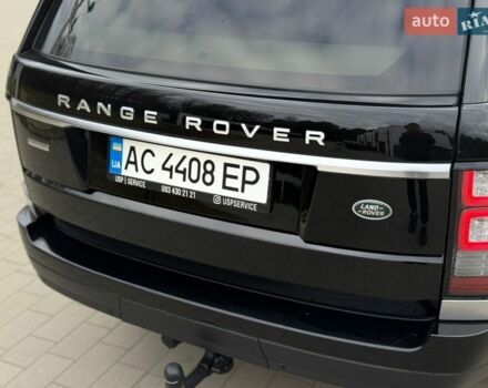 Черный Ленд Ровер Рендж Ровер, объемом двигателя 3 л и пробегом 179 тыс. км за 34900 $, фото 152 на Automoto.ua