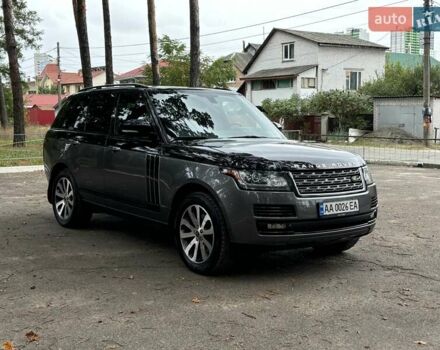 Черный Ленд Ровер Рендж Ровер, объемом двигателя 3 л и пробегом 134 тыс. км за 35500 $, фото 2 на Automoto.ua
