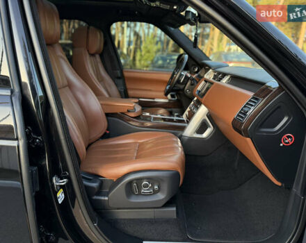 Черный Ленд Ровер Рендж Ровер, объемом двигателя 4.37 л и пробегом 199 тыс. км за 37500 $, фото 25 на Automoto.ua