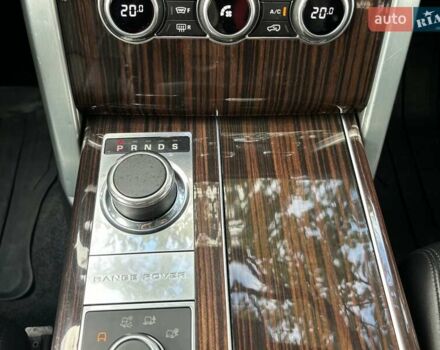 Черный Ленд Ровер Рендж Ровер, объемом двигателя 3 л и пробегом 134 тыс. км за 35500 $, фото 36 на Automoto.ua
