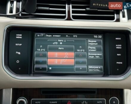 Черный Ленд Ровер Рендж Ровер, объемом двигателя 3 л и пробегом 179 тыс. км за 34900 $, фото 168 на Automoto.ua