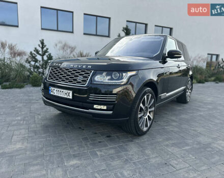 Черный Ленд Ровер Рендж Ровер, объемом двигателя 4.37 л и пробегом 229 тыс. км за 42900 $, фото 1 на Automoto.ua