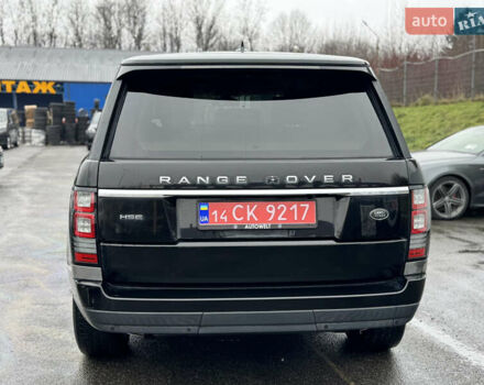 Черный Ленд Ровер Рендж Ровер, объемом двигателя 3 л и пробегом 195 тыс. км за 20800 $, фото 8 на Automoto.ua