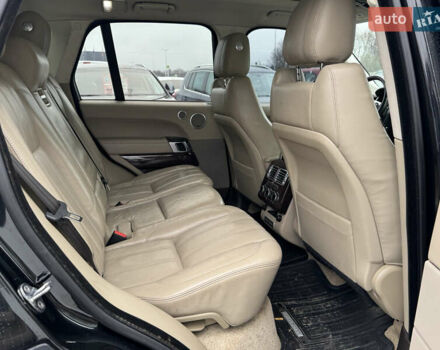 Черный Ленд Ровер Рендж Ровер, объемом двигателя 3 л и пробегом 195 тыс. км за 20800 $, фото 20 на Automoto.ua