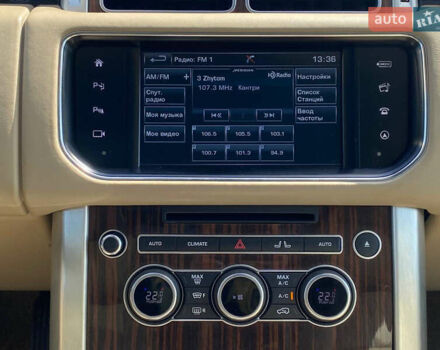 Черный Ленд Ровер Рендж Ровер, объемом двигателя 2.99 л и пробегом 37 тыс. км за 39900 $, фото 16 на Automoto.ua