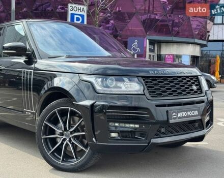 Чорний Ленд Ровер Рендж Ровер, об'ємом двигуна 5 л та пробігом 140 тис. км за 35990 $, фото 1 на Automoto.ua
